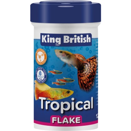 KING BRITISH Tropical Fish Flake 55g KING BRITISH Tropical Fish Flake 55g