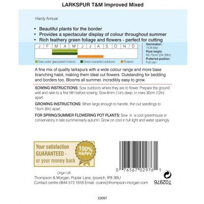 Larkspur T&M Improved Mixed