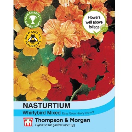 Nasturtium Whirlybird Mixed