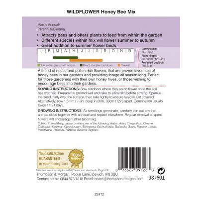 Wild Flower Honey Bee Flower Mix Wild Flower Honey Bee Flower Mix
