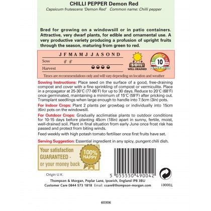 Pepper Chilli Demon Red
