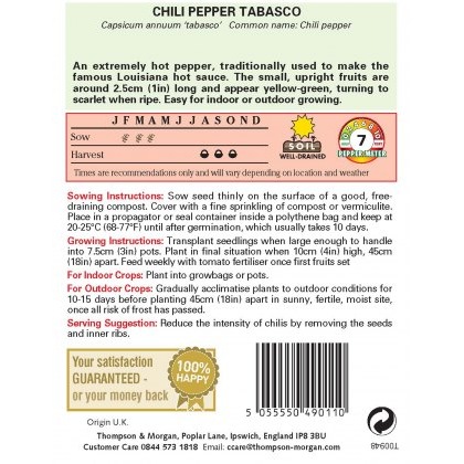 Pepper Chilli Tabasco