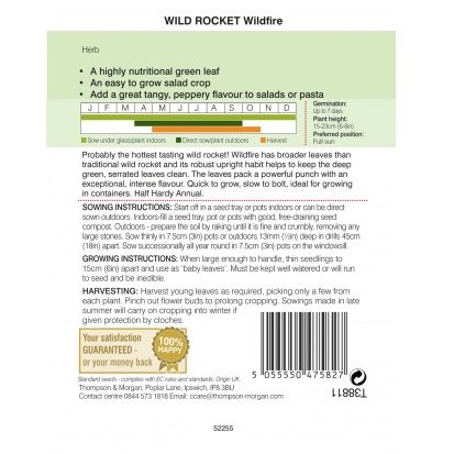 Herb Wild Rocket Wildfire