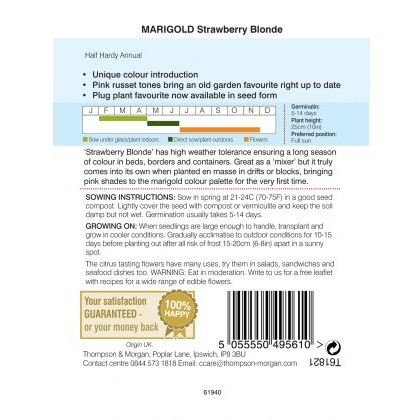 Marigold Strawberry Blonde (French)