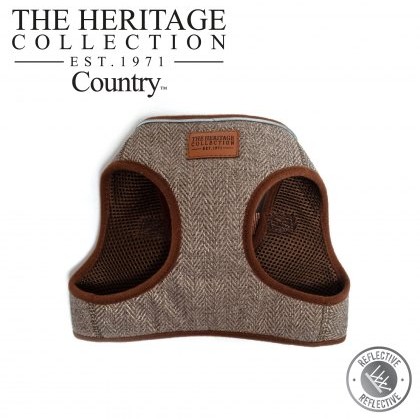 ANCOL Heritage Herringbone Step In Harness S