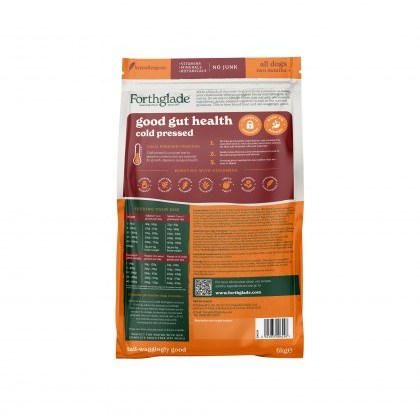 FORTHGLADE Grain Free Cold Pressed Turkey 6Kg FORTHGLADE Grain Free Cold Pressed Turkey 6Kg