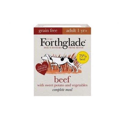 FORTHGLADE Complete Grain Free Adult Beef & Sweet Potato 395g FORTHGLADE Complete Grain Free Adult Beef & Sweet Potato 395g