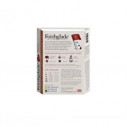 FORTHGLADE Complete Grain Free Adult Beef & Sweet Potato 395g FORTHGLADE Complete Grain Free Adult Beef & Sweet Potato 395g