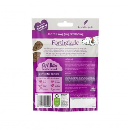 FORTHGLADE Small Bite Grain Free Calming Treat 90g FORTHGLADE Small Bite Grain Free Calming Treat 90g