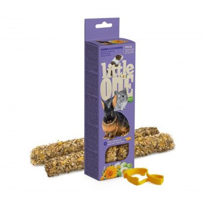 LITTLE ONE Sticks for Guinea Pigs, Rabbits And Chinchillas 900g