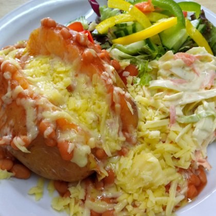 Jacket Potato Cheese & Beans