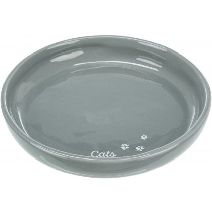 TRIXIE Bowl XXL, flat, ceramic 0.35 l/ø 18 cm