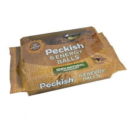 PECKISH Natural Balance Energy Balls 6pk PECKISH Natural Balance Energy Balls 6pk