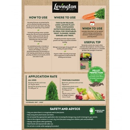 LEVINGTON® Bone Meal Multi Purpose Plant Food 3.5Kg LEVINGTON® Bone Meal Multi Purpose Plant Food 3.5Kg