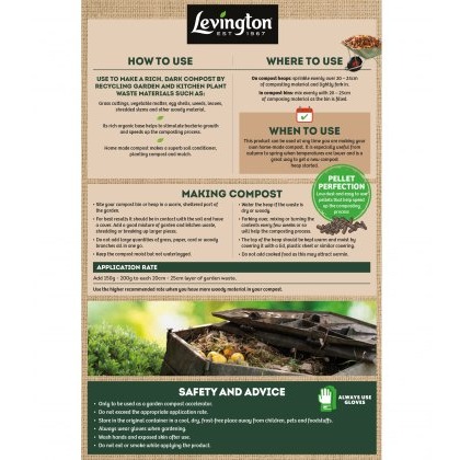 LEVINGTON® Organic Compost Maker 3.5Kg LEVINGTON® Organic Compost Maker 3.5Kg