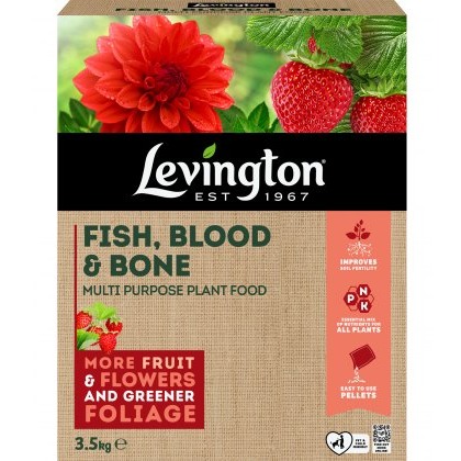LEVINGTON® Fish, Blood & Bone Multi Purpose Plant Food 3.5Kg LEVINGTON® Fish, Blood & Bone Multi Purpose Plant Food 3.5Kg