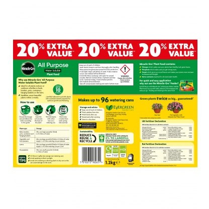 MIRACLE-GRO® All Purpose Soluble Plant Food 1.2kg MIRACLE-GRO® All Purpose Soluble Plant Food 1.2kg