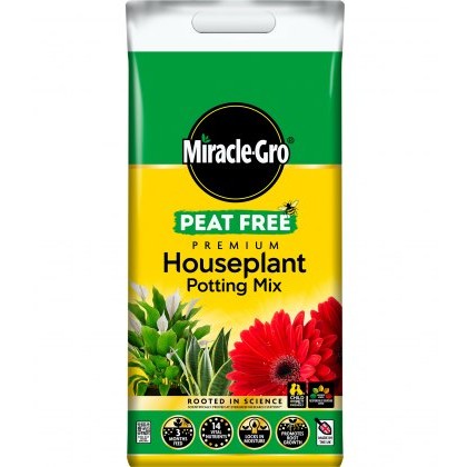 MIRACLE-GRO® Peat Free Houseplant Compost 10L