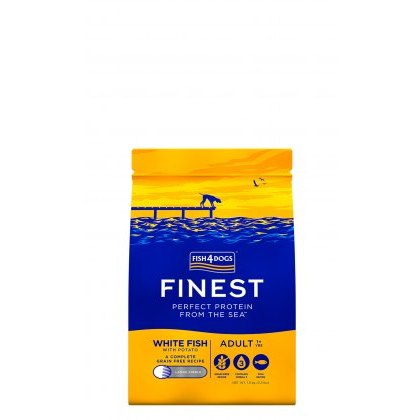FISH4DOGS Finest Adult White Fish With Potato 1.5kg FISH4DOGS Finest Adult White Fish With Potato 1.5kg