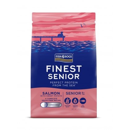 FISH4DOGS Finest Adult Senior Salmon With Sweet Potato 1.5kg FISH4DOGS Finest Adult Senior Salmon With Sweet Potato 1.5kg