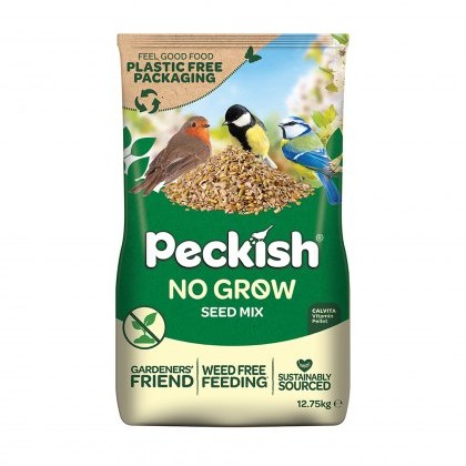 PECKISH No Grow Seed Mix (Paper Bag) 12.75Kg PECKISH No Grow Seed Mix (Paper Bag) 12.75Kg