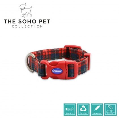 ANCOL Tartan Patterned Collar S