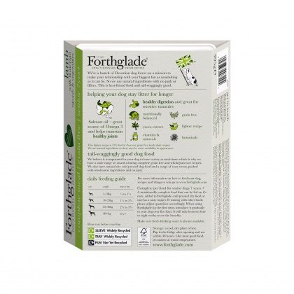FORTHGLADE Complete Grain Free Senoir Lamb & Veg 395g FORTHGLADE Complete Grain Free Senoir Lamb & Veg 395g