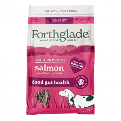 FORTHGLADE Grain Free Cold Pressed Salmon 2Kg FORTHGLADE Grain Free Cold Pressed Salmon 2Kg