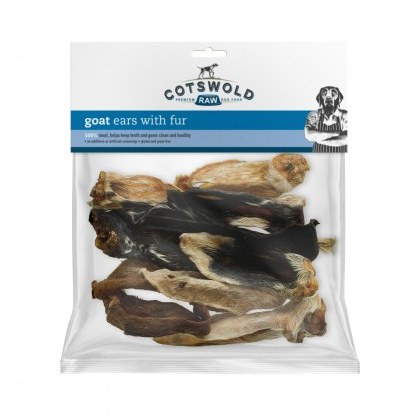 COTSWOLD Treat Goat Ears with Fur 200g COTSWOLD Treat Goat Ears with Fur 200g
