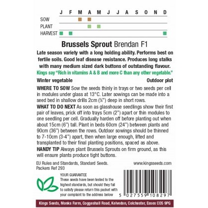 Brussels Sprout Brendan F1