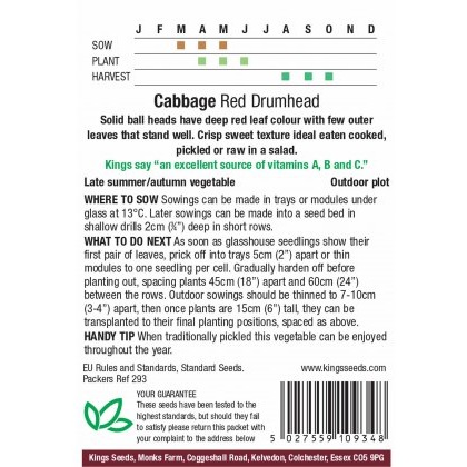 Cabbage Red Drumhead