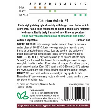 Celeriac Asterix F1