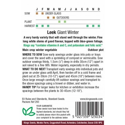 Leek Giant Winter