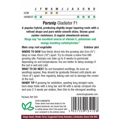 Parsnip Gladiator F1