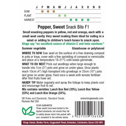 Pepper (Sweet) Snackbite