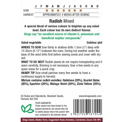 Radish Mixed