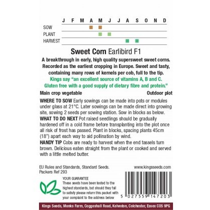 Sweet Corn Earlibird F1
