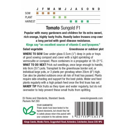 Tomato Sungold F1
