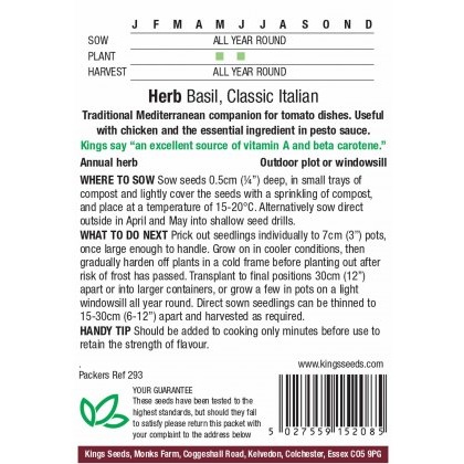 Herb Basil Classic Italian