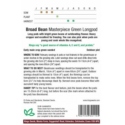 Broad Bean Masterpiece Green