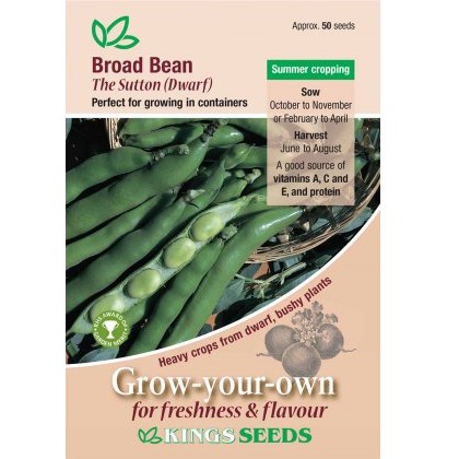 Broad Bean The Sutton (Dwarf)