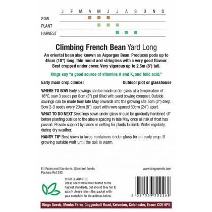 Climbing French Bean Yard Long