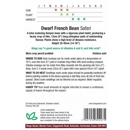 Dwarf French Bean Safari