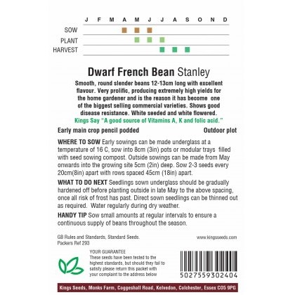 Dwarf French Bean Stanley