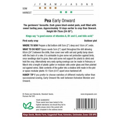 Pea Early Onward