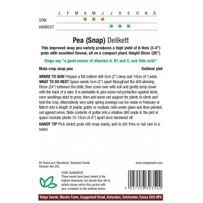 Pea (Snap) Delikett (Snap)