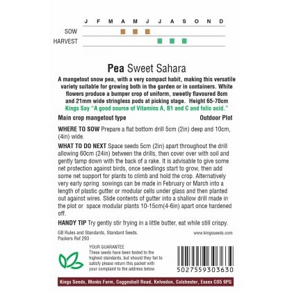 Pea Sweet Sahara