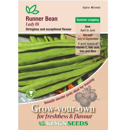 Runner Bean Lady Di