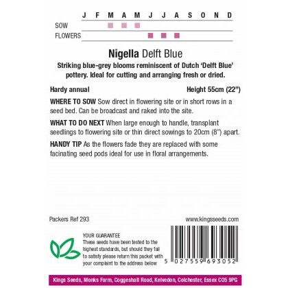 Nigella Delft Blue