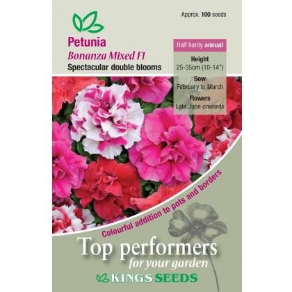 Petunia Bonanza Mixed F1